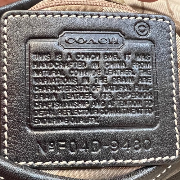 VTG Coach Soho Black Leather Flap Crossbody Bag Silver Buckle 9480 - Picture 8 of 17